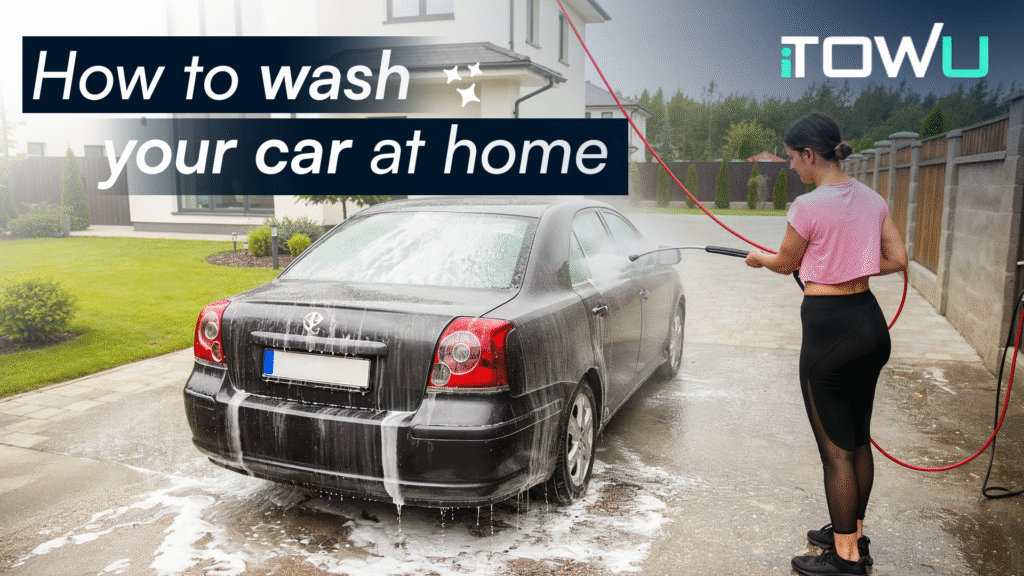 How to wash your car at home