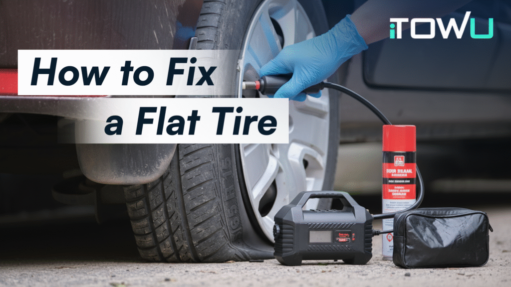 How to fix a flat tire