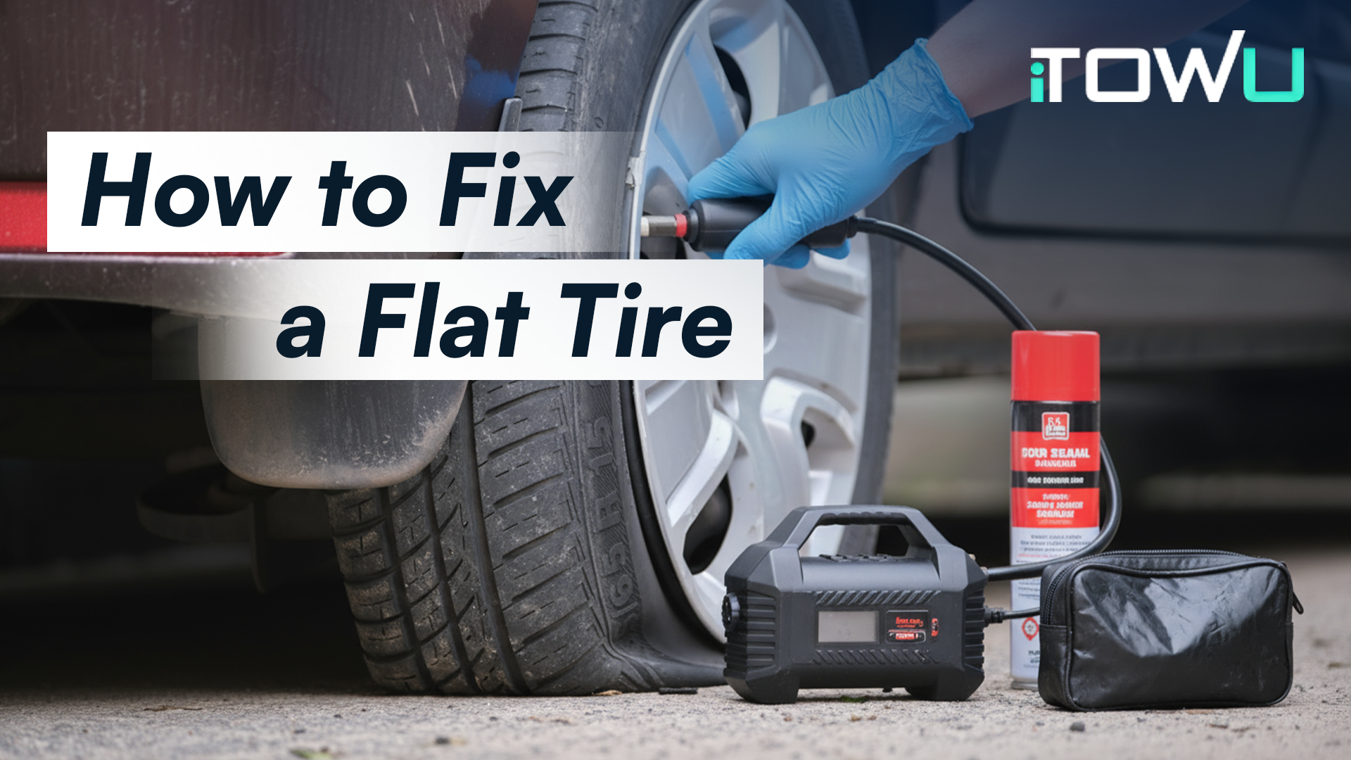 How to fix a flat tire