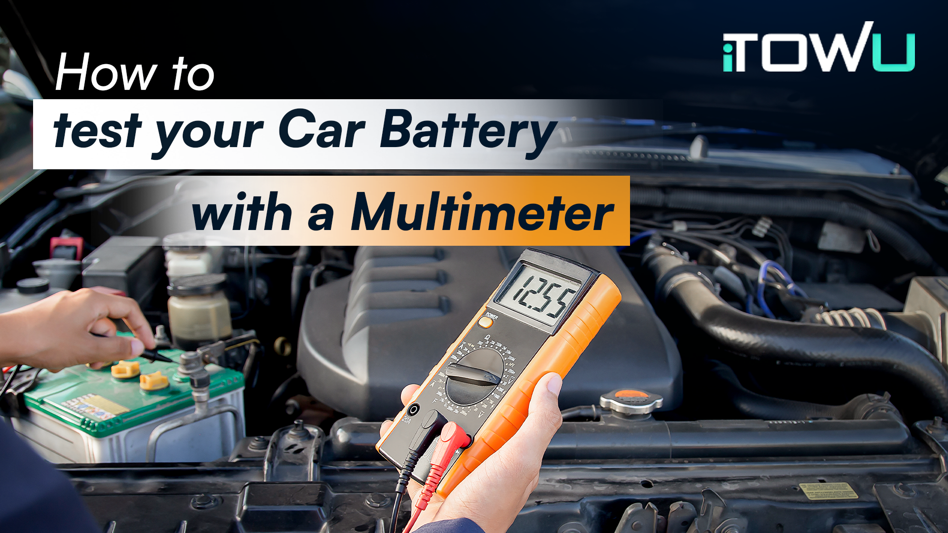 How to Test a Car Battery with a Multimeter