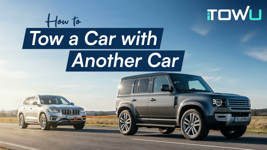 How to Tow a Car with Another Car